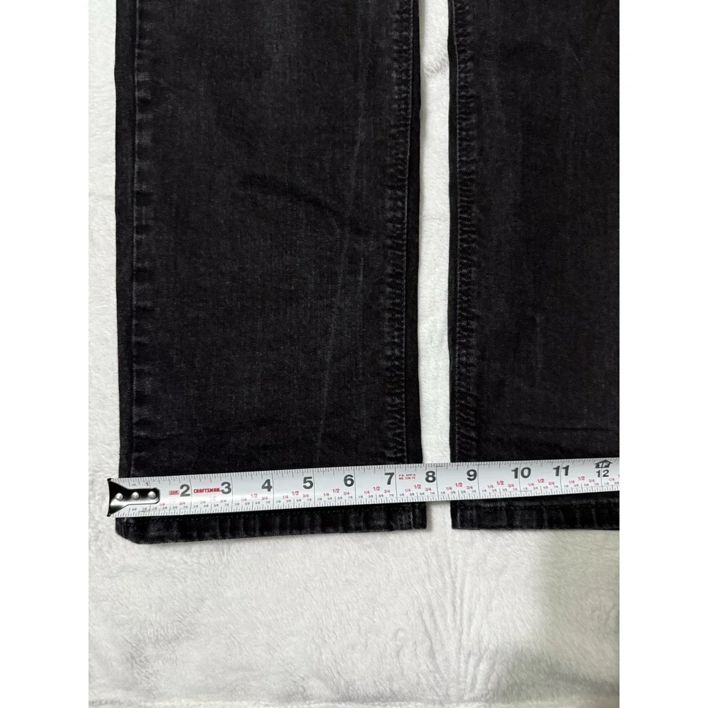 Levis‎ 541 Jeans Mens 34x33 Athletic Tapered Mid Rise Dark Wash Black Denim